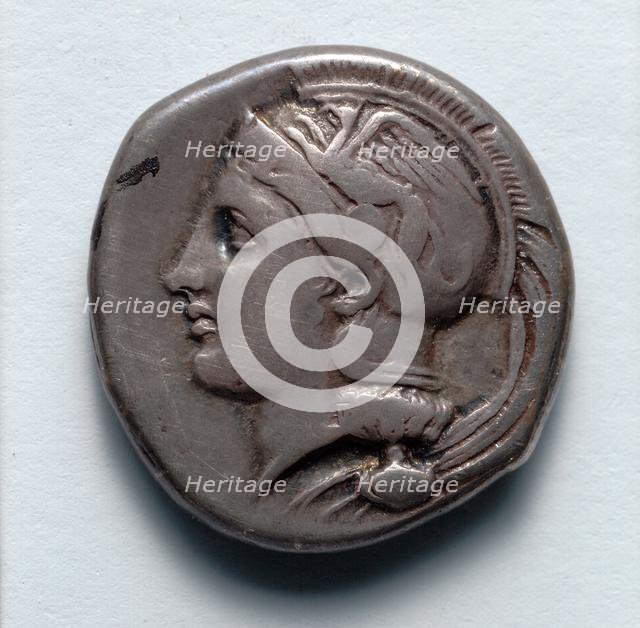 Stater: Athena (obverse), c. 400 BC. Creator: Unknown.