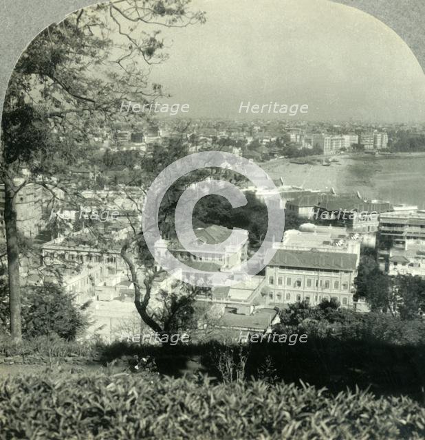 'The Great City of Bombay, the Metropolis of Western India, from Malabar Hill', c1930s. Creator: Unknown.
