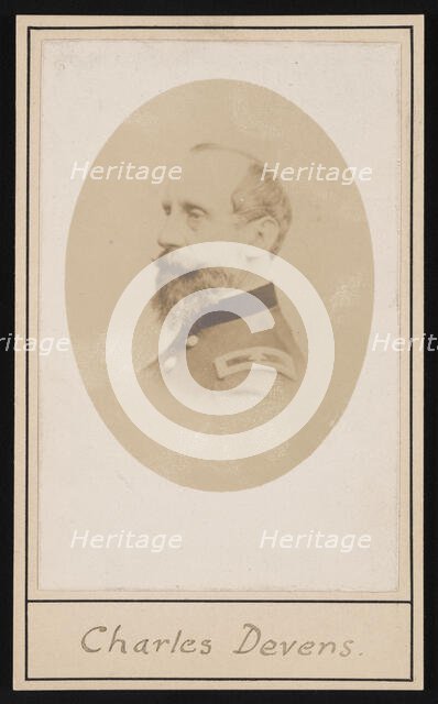 Portrait of Charles Devens (1820-1891), Circa 1860s. Creator: Unknown.