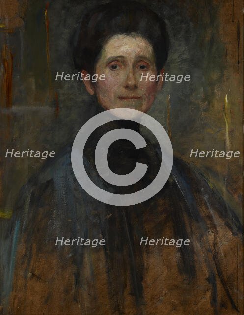 Self-Portrait, 1906. Creator: Olga Boznanska.