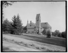 Barnes Hall, Cornell University, between 1890 and 1901. Creator: Unknown.