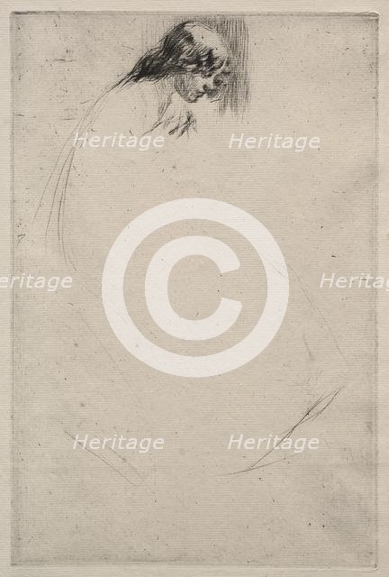 Jo's Bent Head. Creator: James McNeill Whistler (American, 1834-1903).