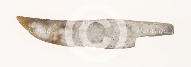 Knife, Shang dynasty (c. 1600-1046 B.C.). Creator: Unknown.