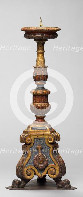 Candlestick, late 1400s. Creator: Unknown.