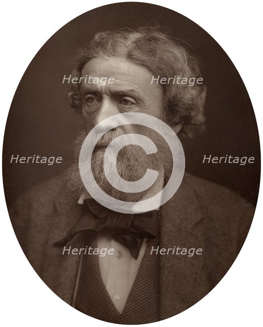 Charles Thomas Newton, CB, DCL, Professor of Archeology at University College London, 1883.Artist: Lock & Whitfield