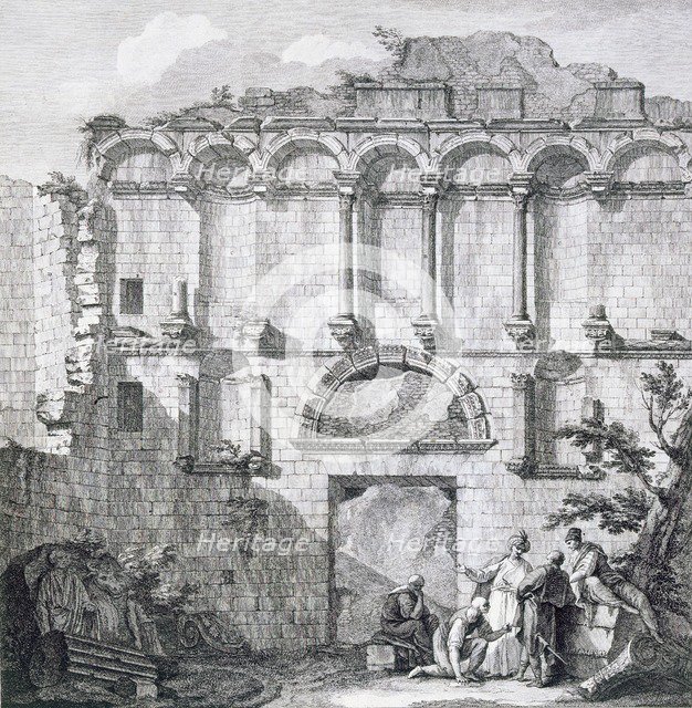 The Porta Aurea, pub. 1764. Creator: Robert Adam (1728-92).