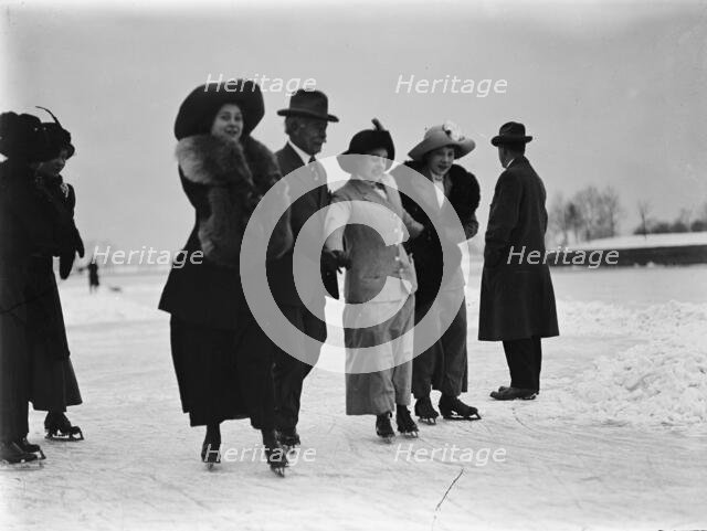 Skating Party, 1912. Creator: Harris & Ewing.