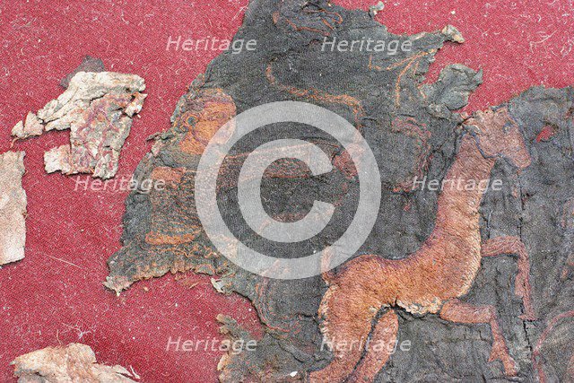 Carpet (detail), 1st H. 1st cen. AD. Artist: Hunnic Art  