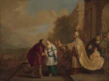 Pharaoh Gives Sarah Back to Abraham, 1640. Creator: Isaac Isaacsz.