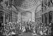 'A Masquerade Scene at the Pantheon', 1773. Artist: Charles White