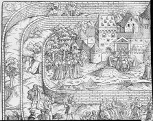 Tabula Cebetis, 16th century. Creator: David Kannel.