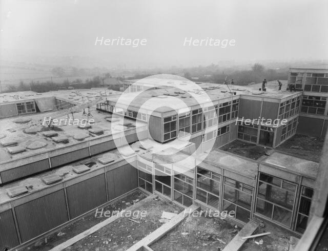 County High School, Gedling Road, Arnold, Gedling, Nottinghamshire, 23/02/1959. Creator: John Laing plc.