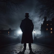 AI IMAGE - Jack the Ripper, 1880s, (2023). Creator: Heritage Images.