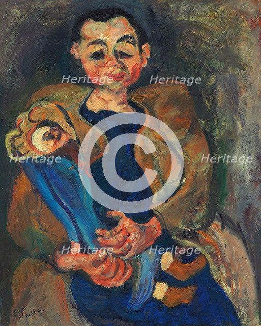 Woman with the doll, 1923-1924.