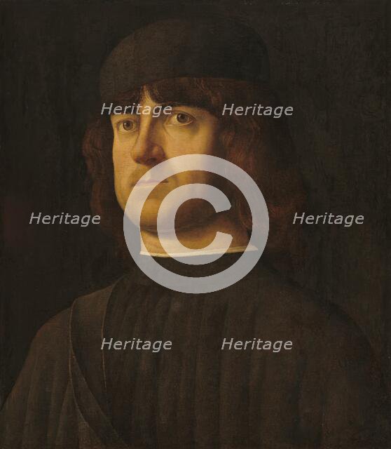 Portrait of a Man, c. 1495. Creator: Alvise Vivarini.