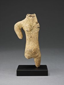 Partial Figure of a Pregnant Women, c. 1000-300 B.C. Creator: Unknown.