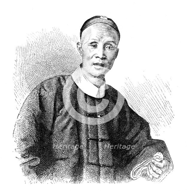 'A Chinese Savant', c1890. Artist: Unknown