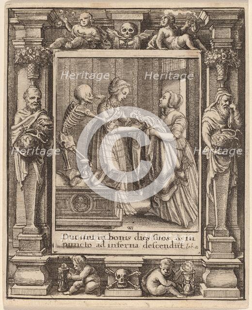 Bride, 1651. Creator: Wenceslaus Hollar.