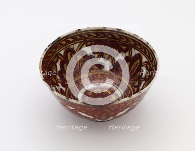 Bowl, Safavid period, 17th century. Creator: Unknown.