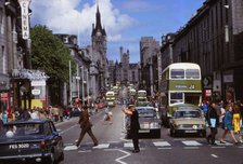 Union Street, built with Aberdeen Granite, Aberdeen Scotland,  c1960s. Artist: CM Dixon.