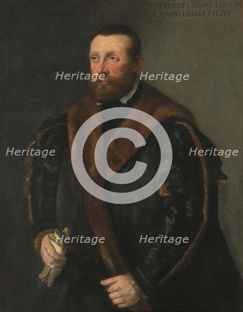 Portrait of Ortensius Campo Longus, c1540. Creator: Anonymous.