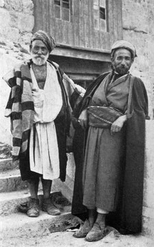 Men of Jerusalem, 1926. Artist: Unknown