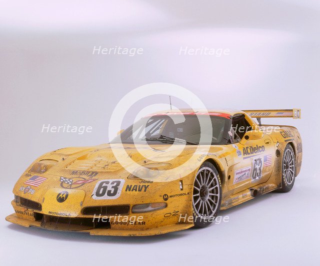2002 Chevrolet Corvette Le Mans racing car. Artist: Unknown.
