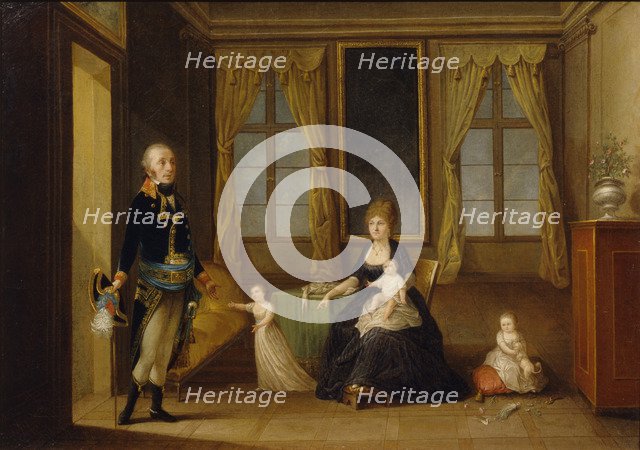 The Chernyshov Family, Early 19th cen.. Artist: Anonymous  