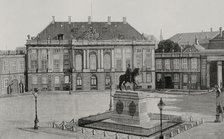 Amalienborg Palace, Copenhagen, Denmark, 1898. Creator: Bernardo Rico.