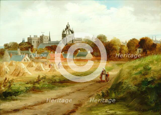 Kings College from the North, 1887. Creator: G Grant.