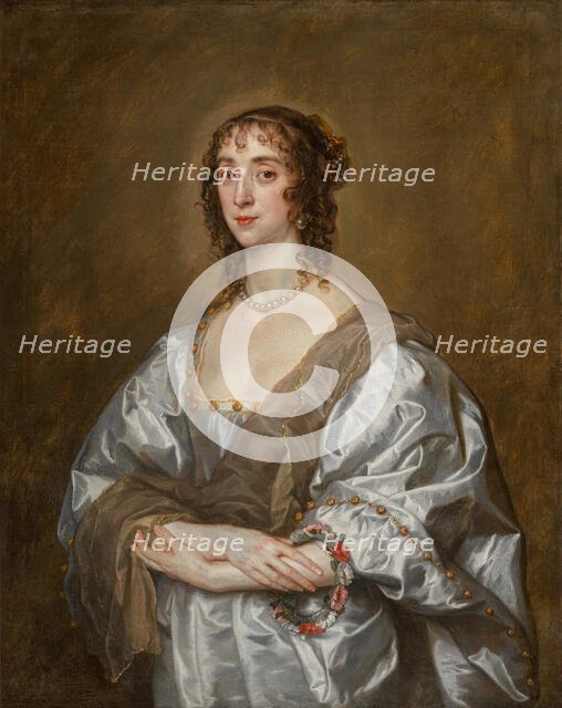 Portrait of Cecilia Killigrew, 1630s. Creator: Dyck, Sir Anthony van (1599-1641).