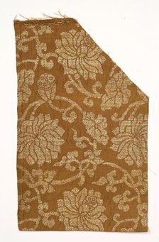 Textile Fragment, 1700s. Creator: Unknown.