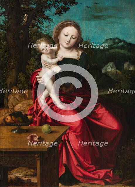 Madonna and Child, c1515. Creator: Master with the Parrot.