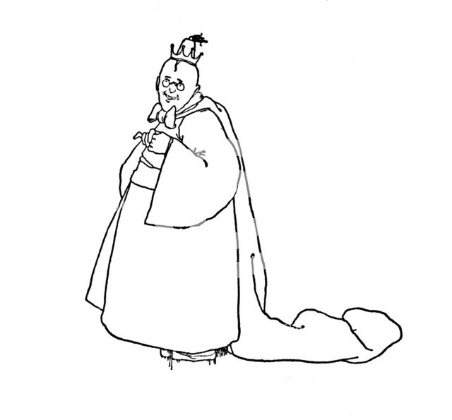 But Let It Make Us Laugh, Said the King', c1930. Artist: W Heath Robinson.