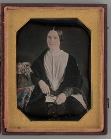 Untitled (Portrait of a Seated Woman), 1847. Creator: John Plumbe.