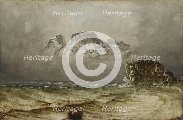 Coastal Landscape, probably 1860s. Creator: Peder Balke.