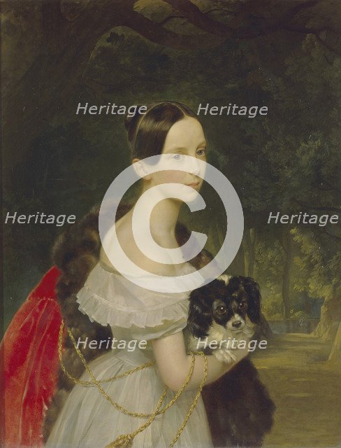 Portrait of Ulyana M. Smirnova, 1837-1840. Artist: Briullov, Karl Pavlovich (1799-1852)