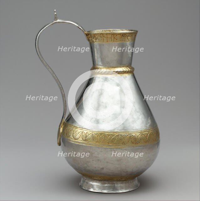 Ewer of Zenobius, Avar or Byzantine, 700s. Creator: Unknown.