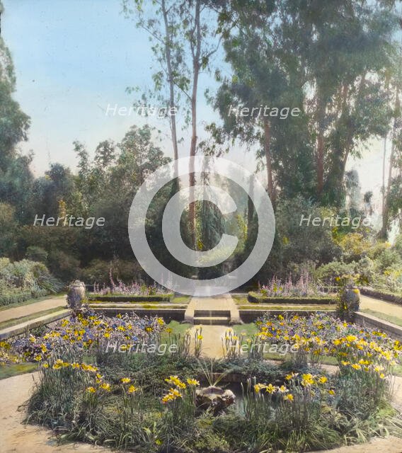 "Glenn-Orr," William Meade Orr house, 500 North Vega Street, Alhambra, California, 1923. Creator: Frances Benjamin Johnston.