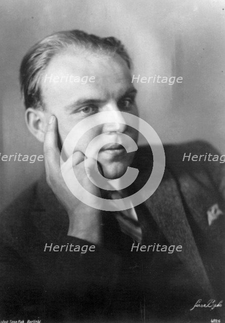 Ernst Krenek, Austrian composer, 20th century. Artist: Unknown