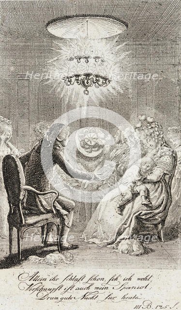 Blumauer's 'Aeneide', 1789. Creator: Daniel Nikolaus Chodowiecki.