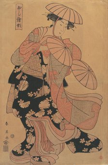 The Dancing Girl, late 18th century. Creator: Katsukawa Shun'ei.
