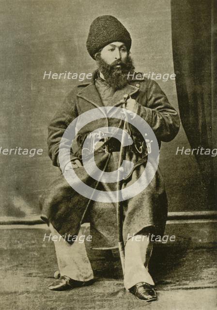 'Abdur Rahman, Ameer of Afghanistan', 1880s, (1901).  Creator: Bourke.