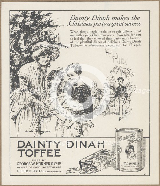 Dainty Dinah Toffee, c.1920s. Artist: Wilfred Fryer
