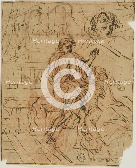 Joseph and Potiphar's Wife, n.d. Creator: Giuseppe Passeri.