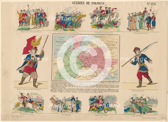 Polish war, 1831. Artist: Anonymous  