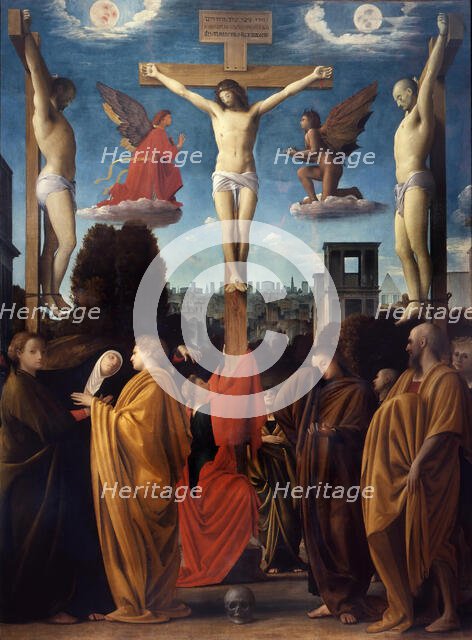 The Crucifixion, ca. 1505-1510. Creator: Bramantino (1465-1530).