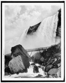 Rock of Ages and Cave of the Winds, Niagara Falls, N.Y., c1908. Creator: Unknown.