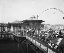 Palace Pier, St Leonards on Sea, Hastings, East Sussex, 1919. Artist: Henry Bedford Lemere.