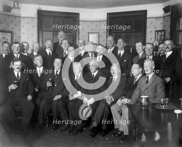 WWI veterans from Surbiton, 1934. Artist: Unknown